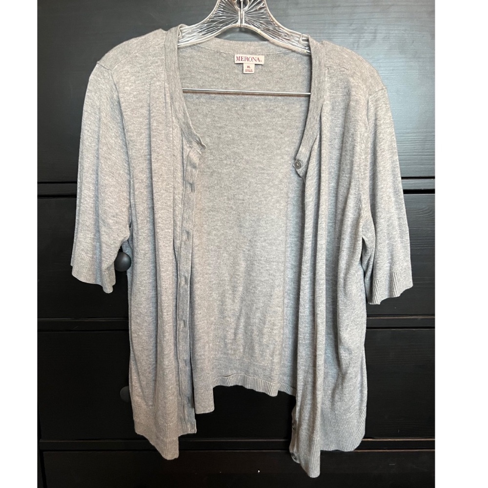 Merona gray cardigan